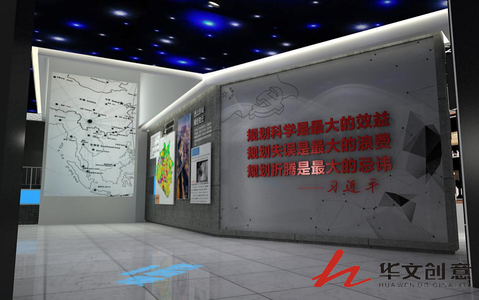 西北規劃館設計_規劃館效果圖_規劃館圖片